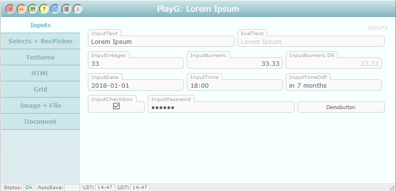 ax MultiForm Screenshot
